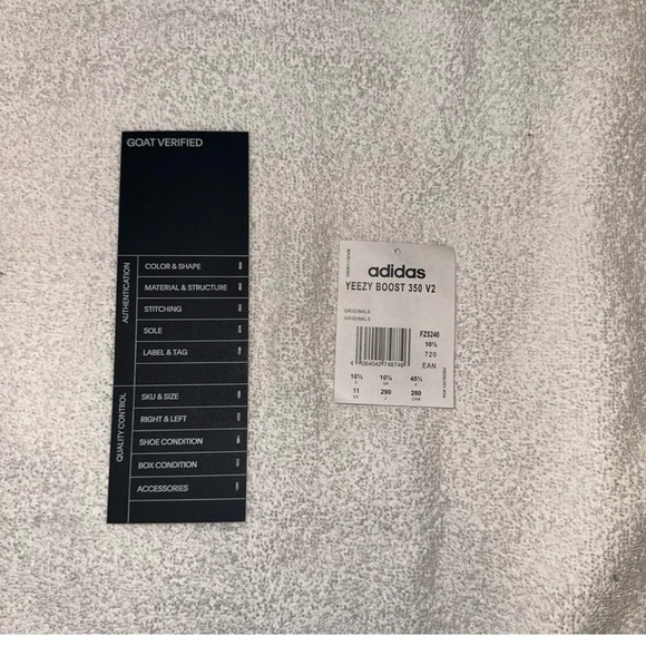 Yeezy Boost V2. Men’s 11. Natural. Good but worn. GOAT verified. Box included. - Picture 3 of 10